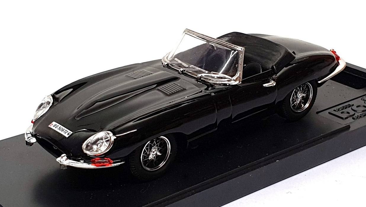 Box Model 1/43 Scale Diecast 8460 - Jaguar E Spyder - Black