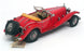 Franklin Mint 1/24 Scale 2507R - 1935 Mercedes Benz 500k Special Roadster - Red