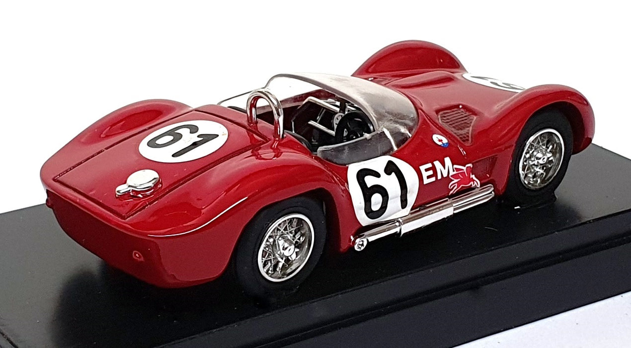 ProgettoK 1/43 Scale 023 - Maserati Tipo 61 Birdcage #61 Riverside 1961 - Red