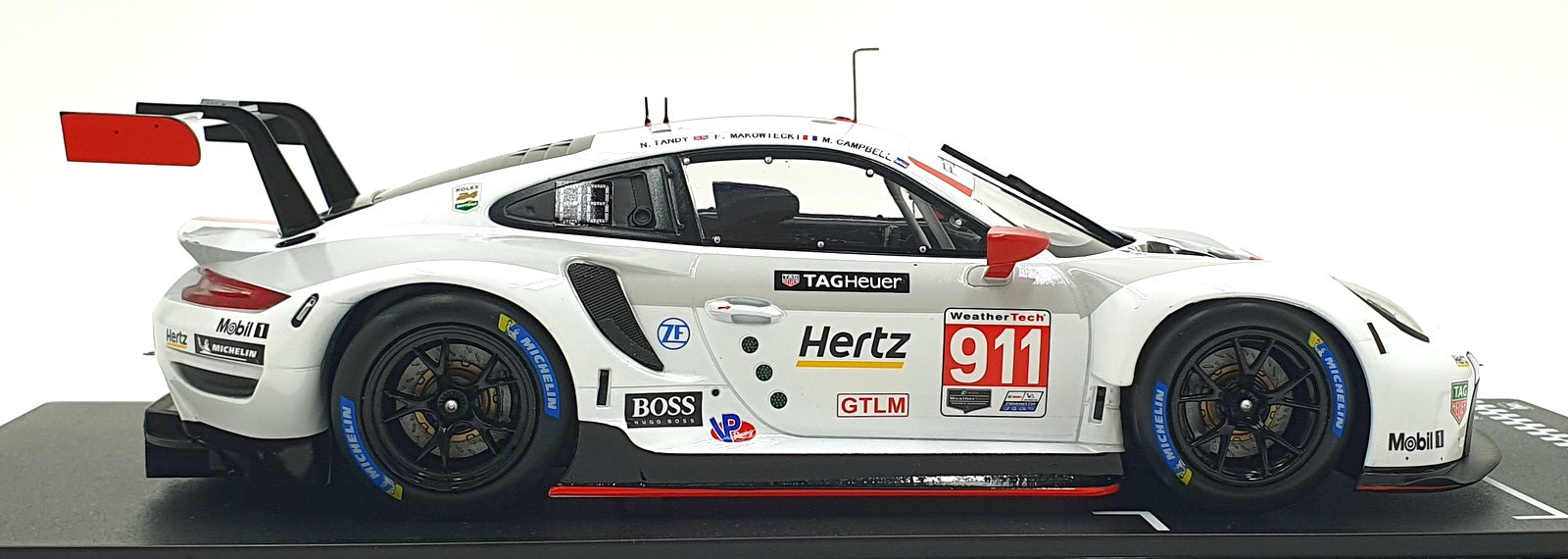 IXO 1/18 Scale Diecast LEGT18-23011 - Porsche 911 RSR #911 24hr Daytona 2020