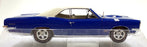 Greenlight 1/18 Scale Diecast HWY-18047 - 1966 Pontiac GTO - Blue/White