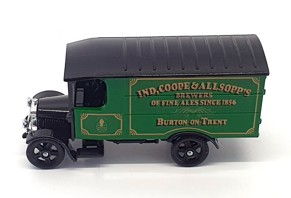 Corgi Appx 13cm Long C846 - Ind Coope Thornycroft Van - Green/Black