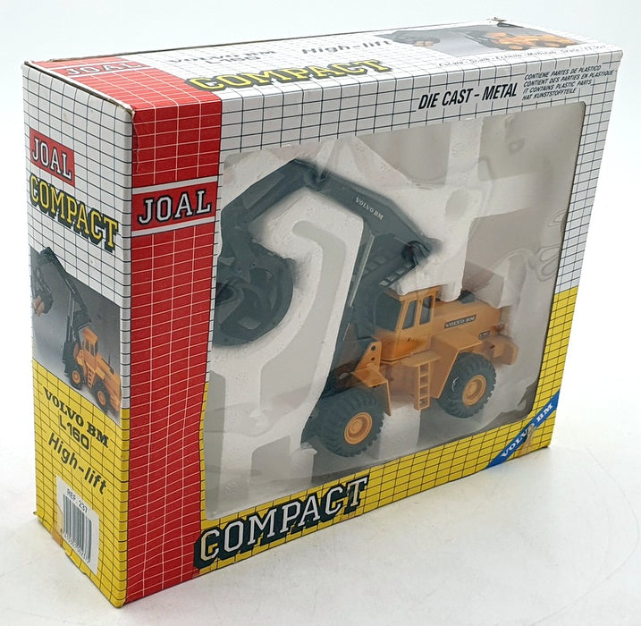 Joal 1/50 Scale Diecast 237 - Volvo BM L160 high Lift - Yellow