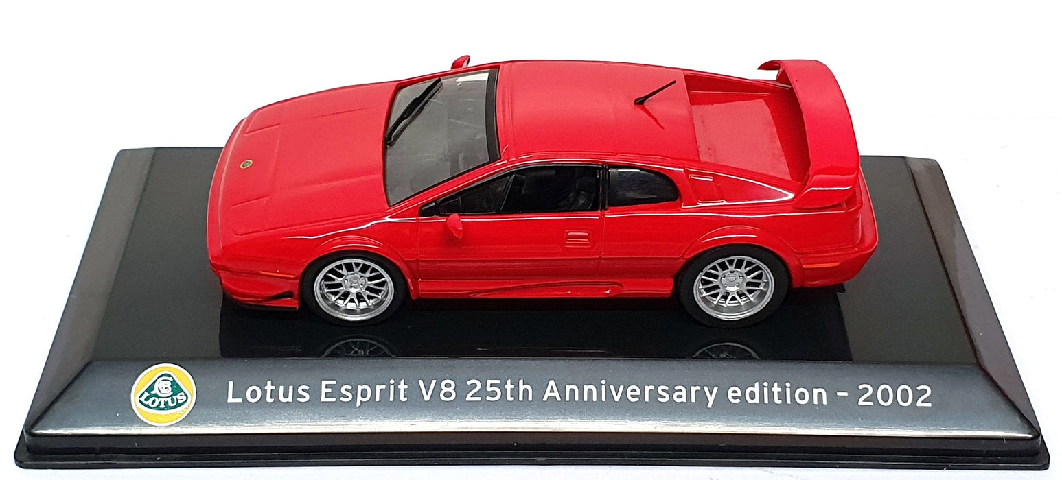 Panini 1/43 Scale PN02B - 2002 Lotus Esprit V8 25th Anniversary Edition - Red