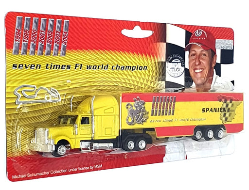 Adtruck 52645 - Peterbilt F1 Truck Spain 2005 Michael Schumacher
