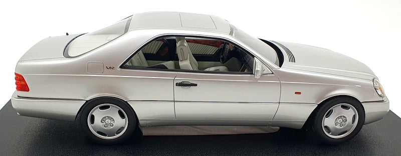 Cult Models 1/18 Scale CML079-1 - Mercedes-Benz 600 SEC C140 1992 Silver