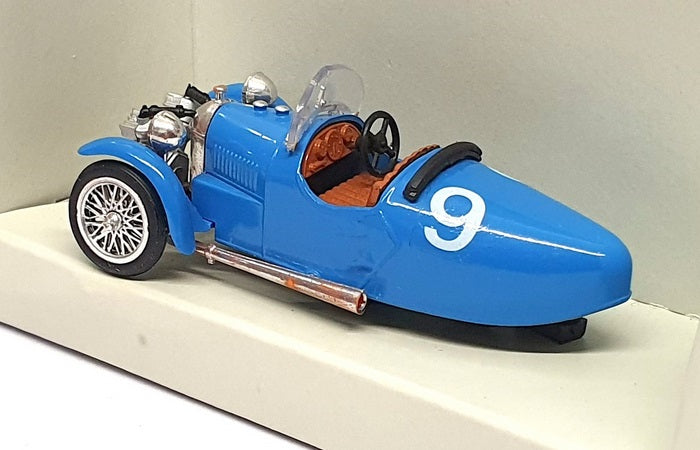 Brumm 1/43 Scale Diecast R3 - 1929 Darmont Cyclecar #9 - Blue