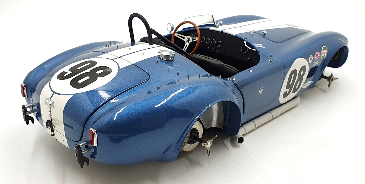 GMP 1/12 Scale G1202608 - Shelby Cobra 289 USRRC #98 Blue/White