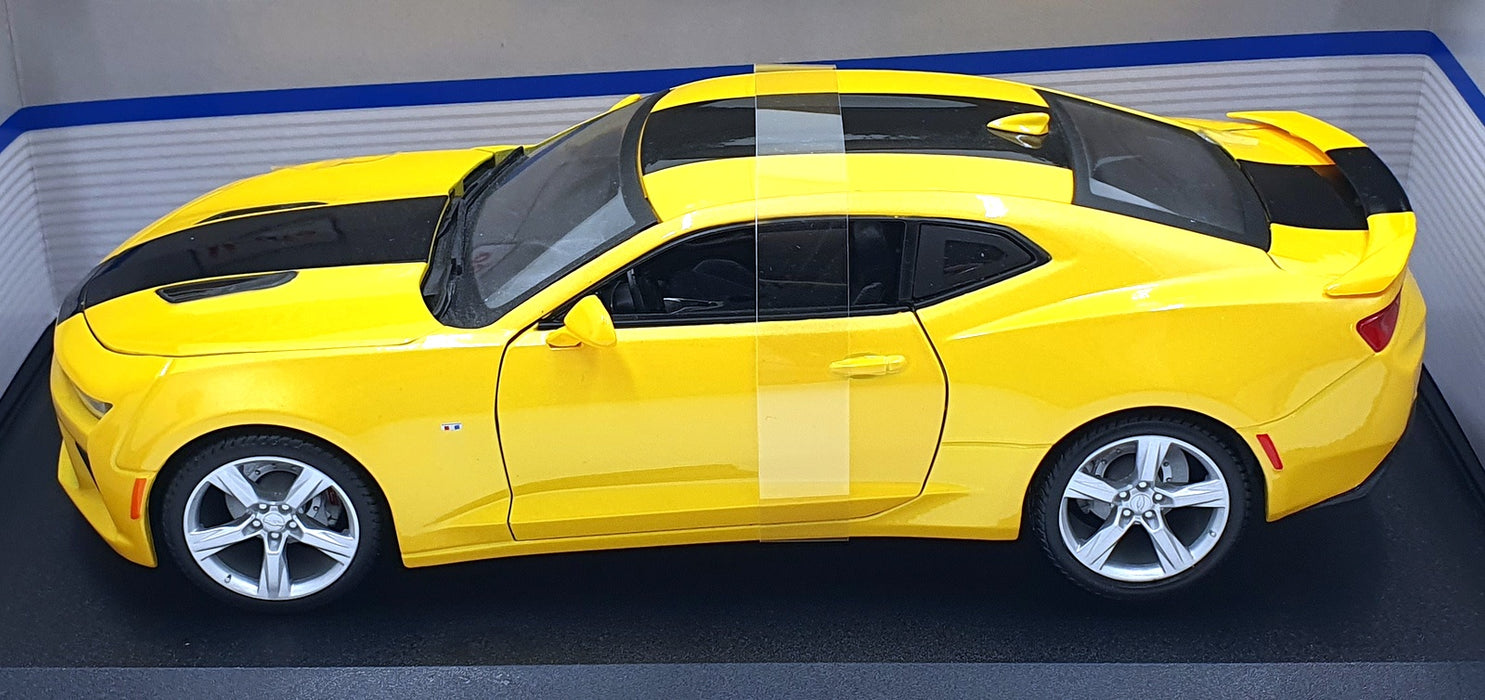 Maisto 1/18 Scale Diecast 31689 - 2016 Chevrolet Camaro SS - Yellow