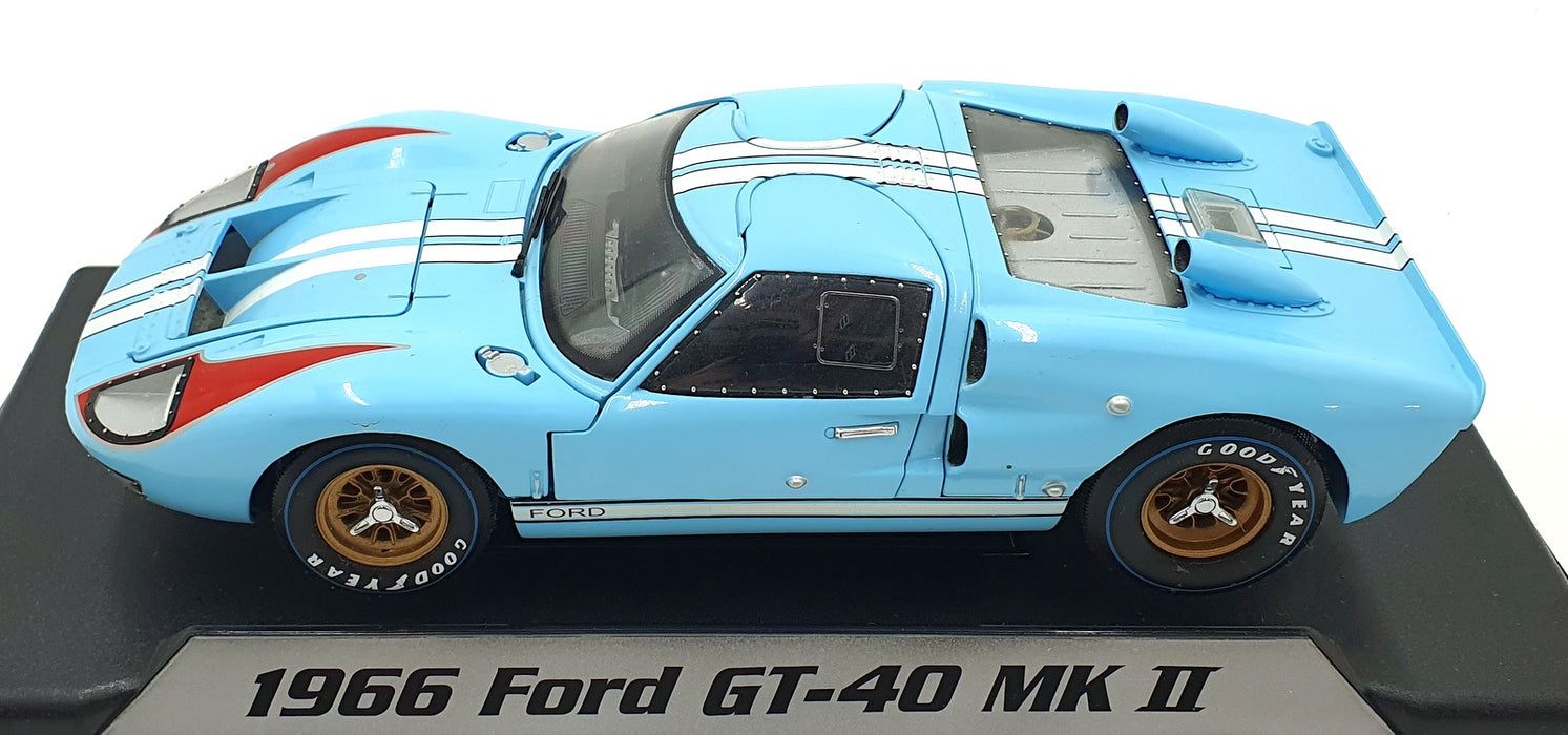 Shelby Collectibles 1/18 Scale Diecast 01409 - 1966 Ford GT-40 MkII - Blue