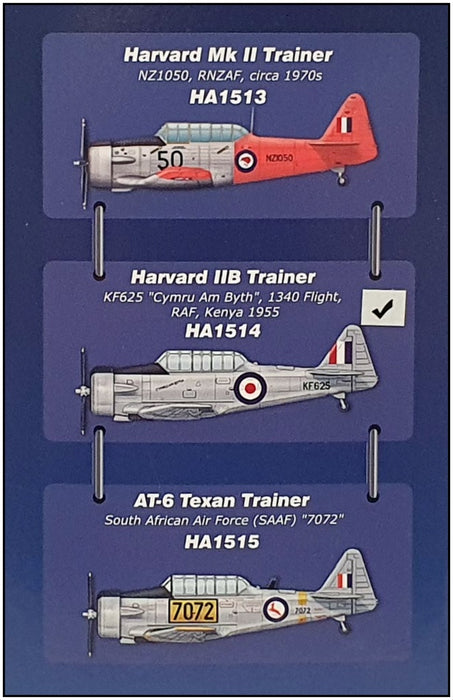 Hobby Master 1/72 Scale HA1514 - T-6 Texan Trainer Aircraft World Texan Series