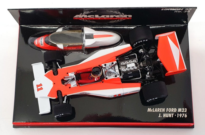 Minichamps 1/43 Scale 530 764311 - McLaren Ford M23 #11 J.Hunt