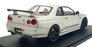 Solido 1/18 Scale S1804312 - 1999 Nissan Skyline GT-R (R34) Ztune - Silver