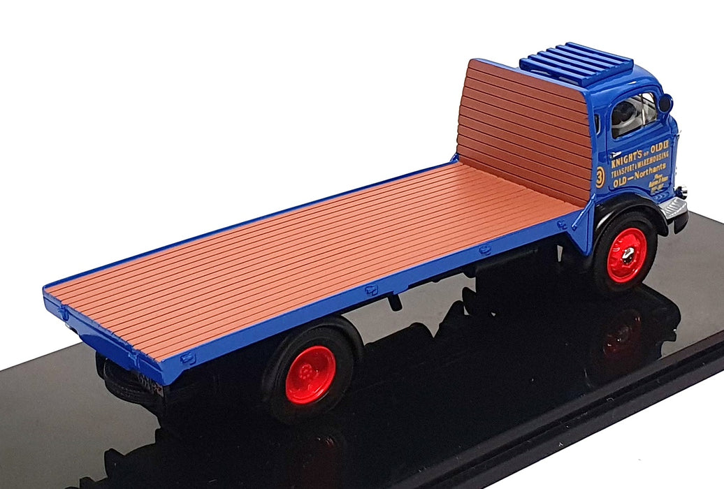 British Transport Classics 1/50 Scale 010201 Commer Flatbed Knights Of Old Blue