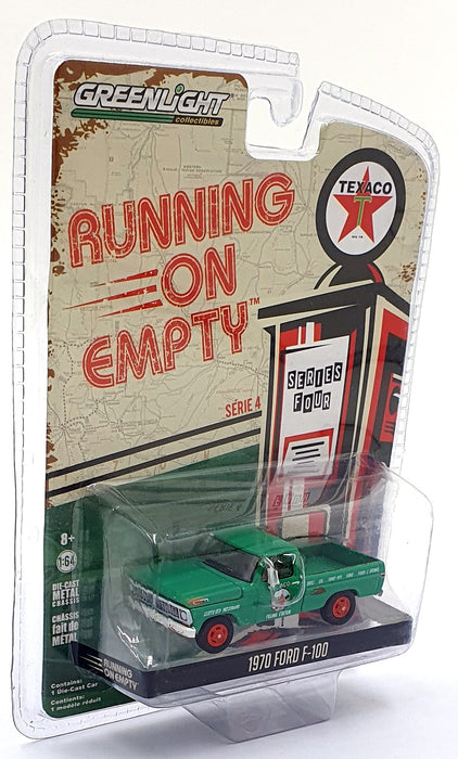 Greenlight 1/64 Scale 41040-D - 1970 Ford F-100 Truck - Green