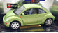 Burago 1/18 Scale Diecast 3322 - 1998 Volkswagen New Beetle - Green