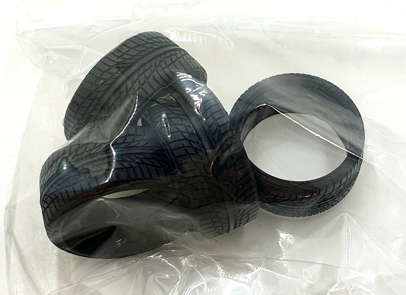 Aoshima 1/24 Scale 06945 W Work Equip DDC RIM Wheel 19' Wheels & Tyres Set #114