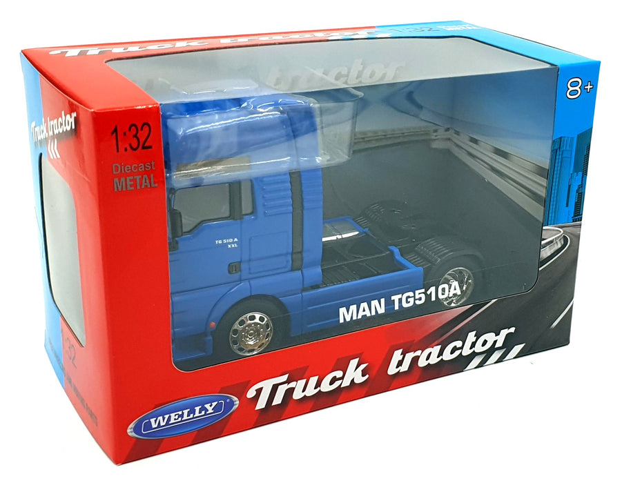 Welly 1/32 Scale 32640W - MAN TG5 10A Truck Tractor - Blue