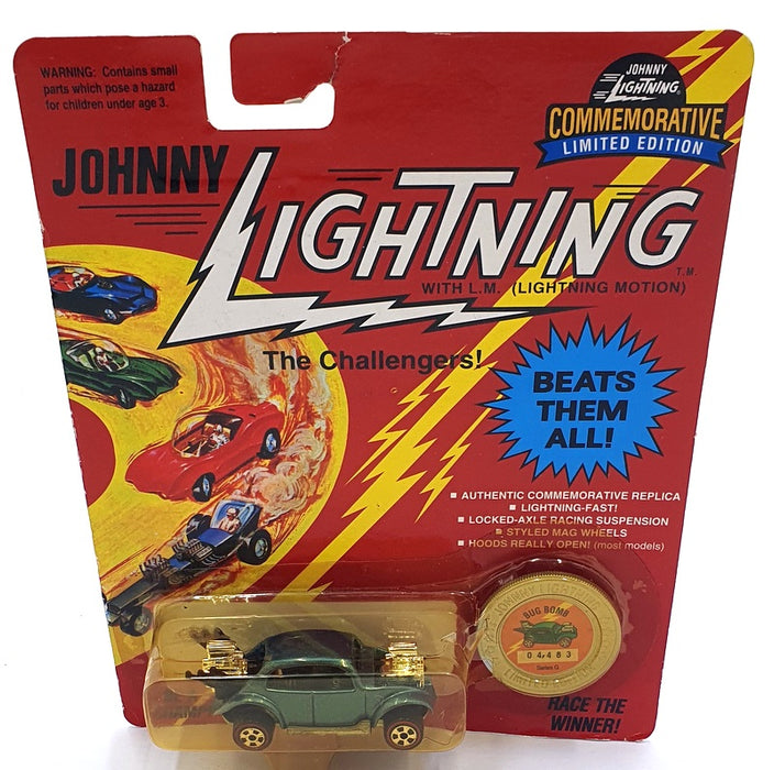 Johnny Lightning 1/64 Scale 100-170 - The Challengers VW Bug Bomb - Blue
