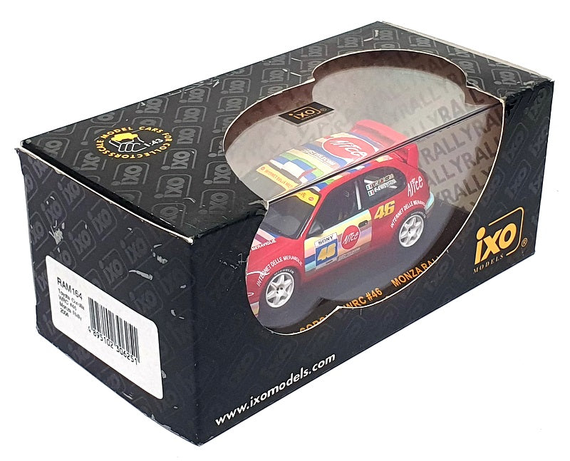 Ixo 1/43 Scale RAM164 - Toyota Corolla WRC #46 Monza Rally 2004