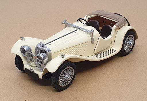 Franklin Mint 1/24 Scale Diecast 150326A - 1938 Jaguar SS-100 - Cream