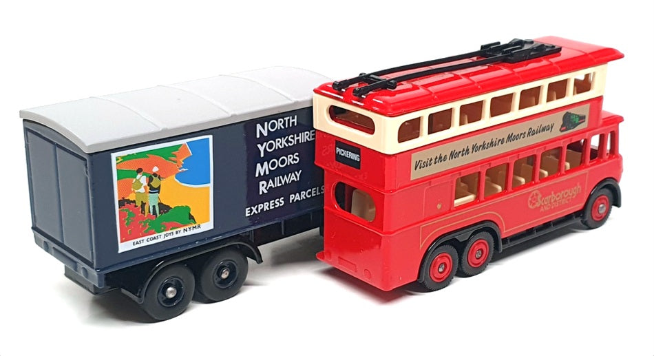 Lledo Diecast NYMR1002 - North Yorkshire Moors Railway Truck & Bus Set