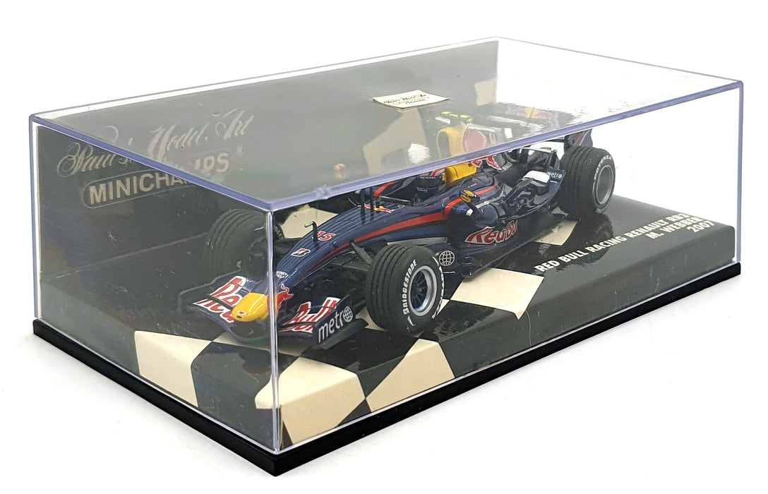 Minichamps 1/43 Scale 400 070015 - F1 Red Bull Racing Renault RB3 #15 2007