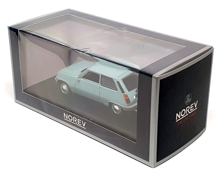 Norev 1/43 Scale Diecast 510528 - 1972 Renault 5 TL - Clear Blue