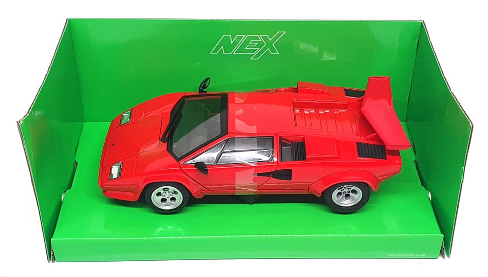 Welly NEX 1/24 Scale 24112W - Lamborghini Countach LP 5000 S - Red