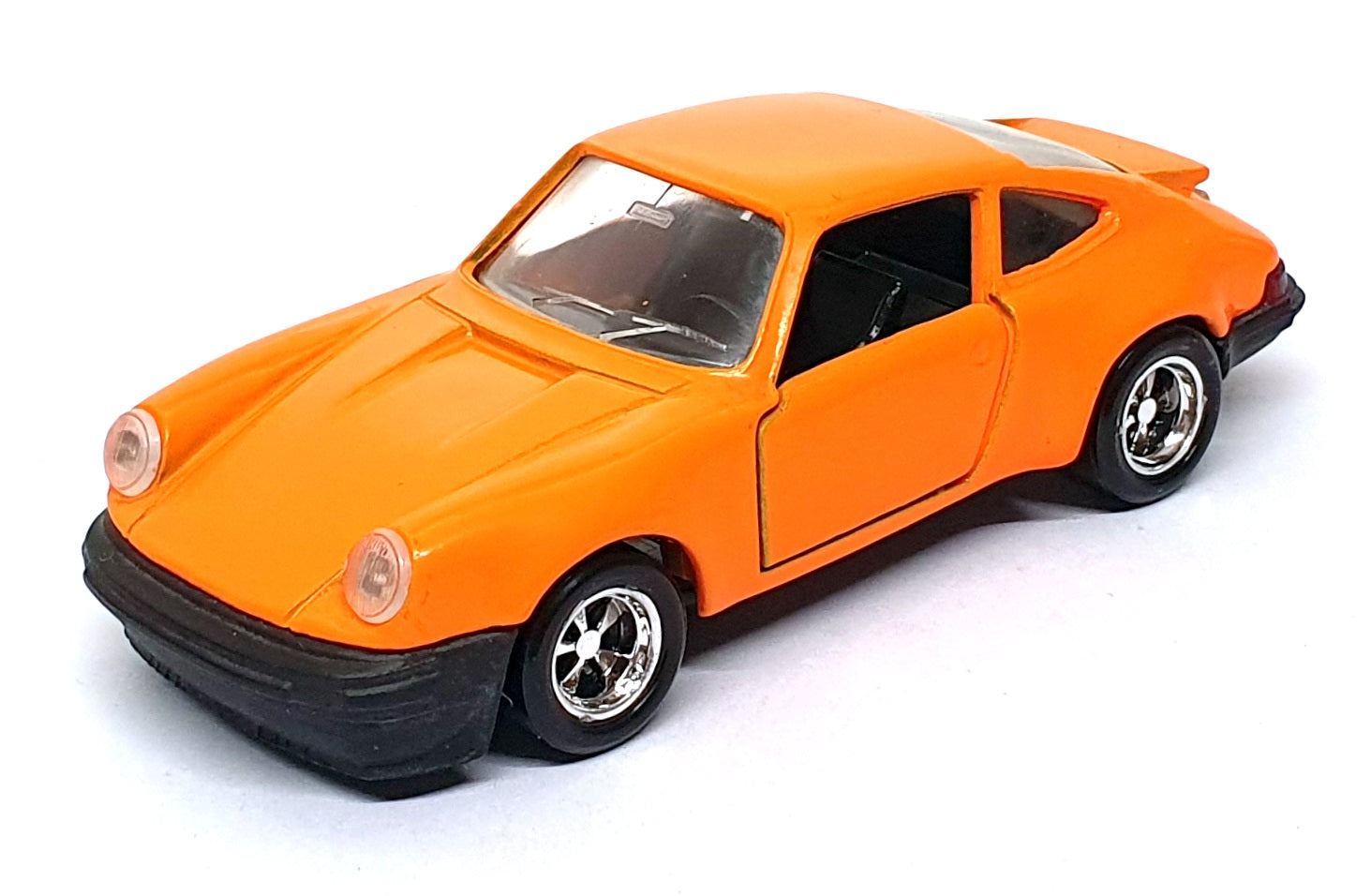 Solido 1/43 Scale Diecast No. 63 - Porsche 911 - Orange