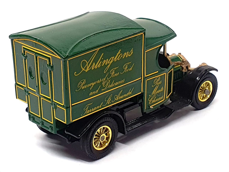 Matchbox Appx 9.5cm Long Y-13 - 1918 Crossley Van (Arlingtons Livery) REWORKED