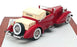 Ilario 1/43 Scale IL43050R - 1932 Duesenberg J481 Convertible - Red