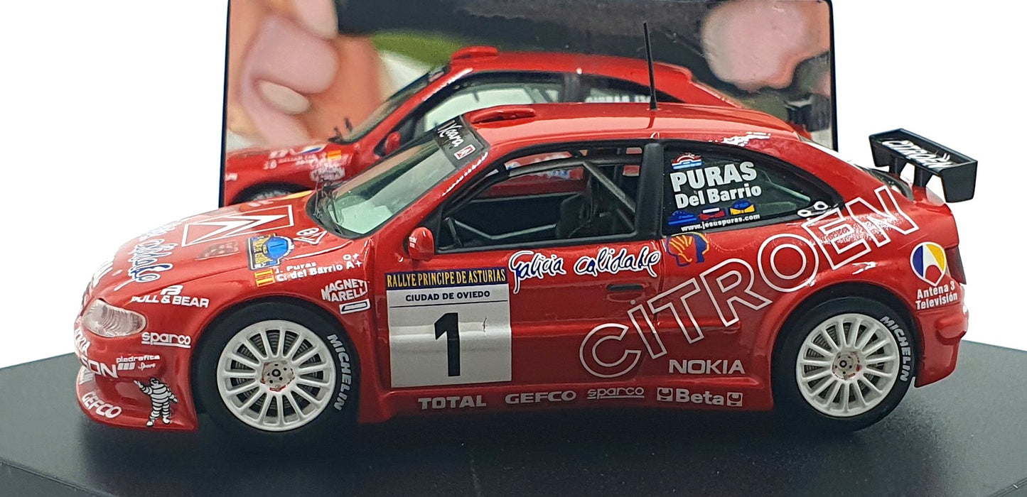 Skid 1/43 Scale SKM99022 - Citroen Xsara Kit Car #1 Spanish Rally Champion 1998