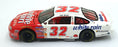 Action 1/24 Scale Diecast C249835041 - 1998 Ford Taurus #32 White Rain - Jarrett