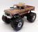 Greenlight 1/18 Scale Diecast 13557 BFT Ford F-350 Monster Truck Two-Tone Brown