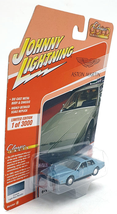 Johnny Lighting 1/64 Scale JLCG024 - 1983 Aston Martin Lagonda - Lt. Met. Blue