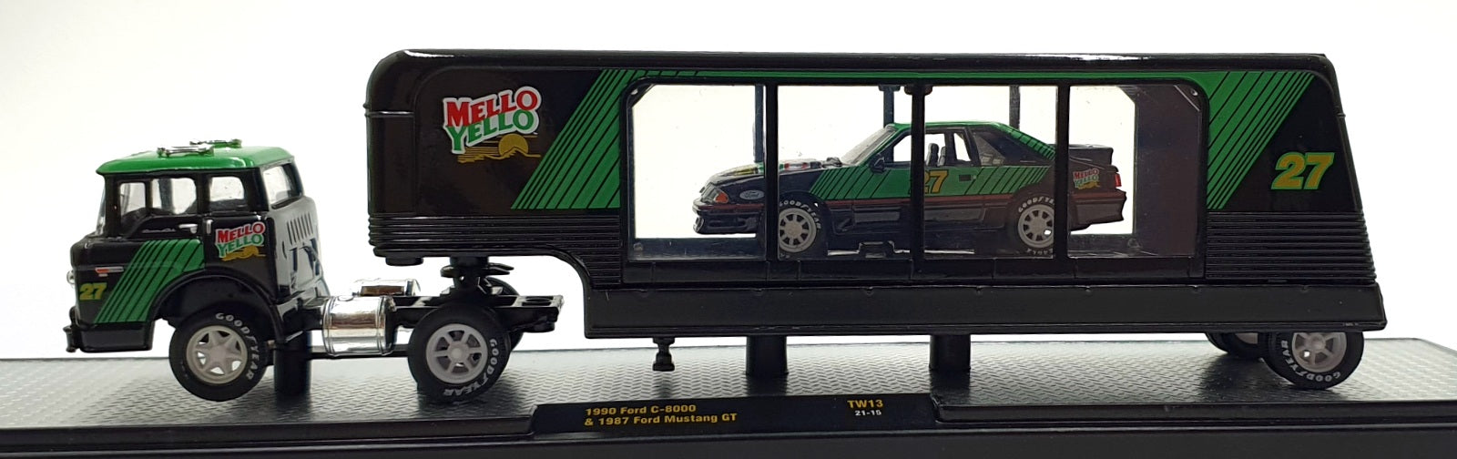 Castline M2 Machines 1/64 Scale TW13 1970 Ford C-8000 & 1987 Mustang GT