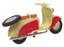 Sternquell Brewery No.4 - IWL SR 59 Berlin GDR Motor Scooter - Cream/Red