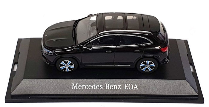 Herpa 1/43 Scale Diecast B6 696 0825 - Mercedes Benz EQA - Cosmos Black