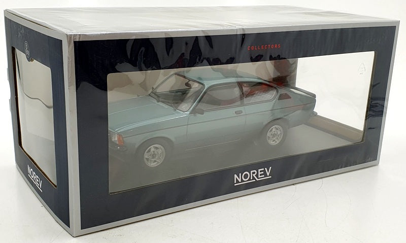 Norev 1/18 Scale Diecast 183654 - Opel Kadett Rallye Winterfest 1978 Turquoise
