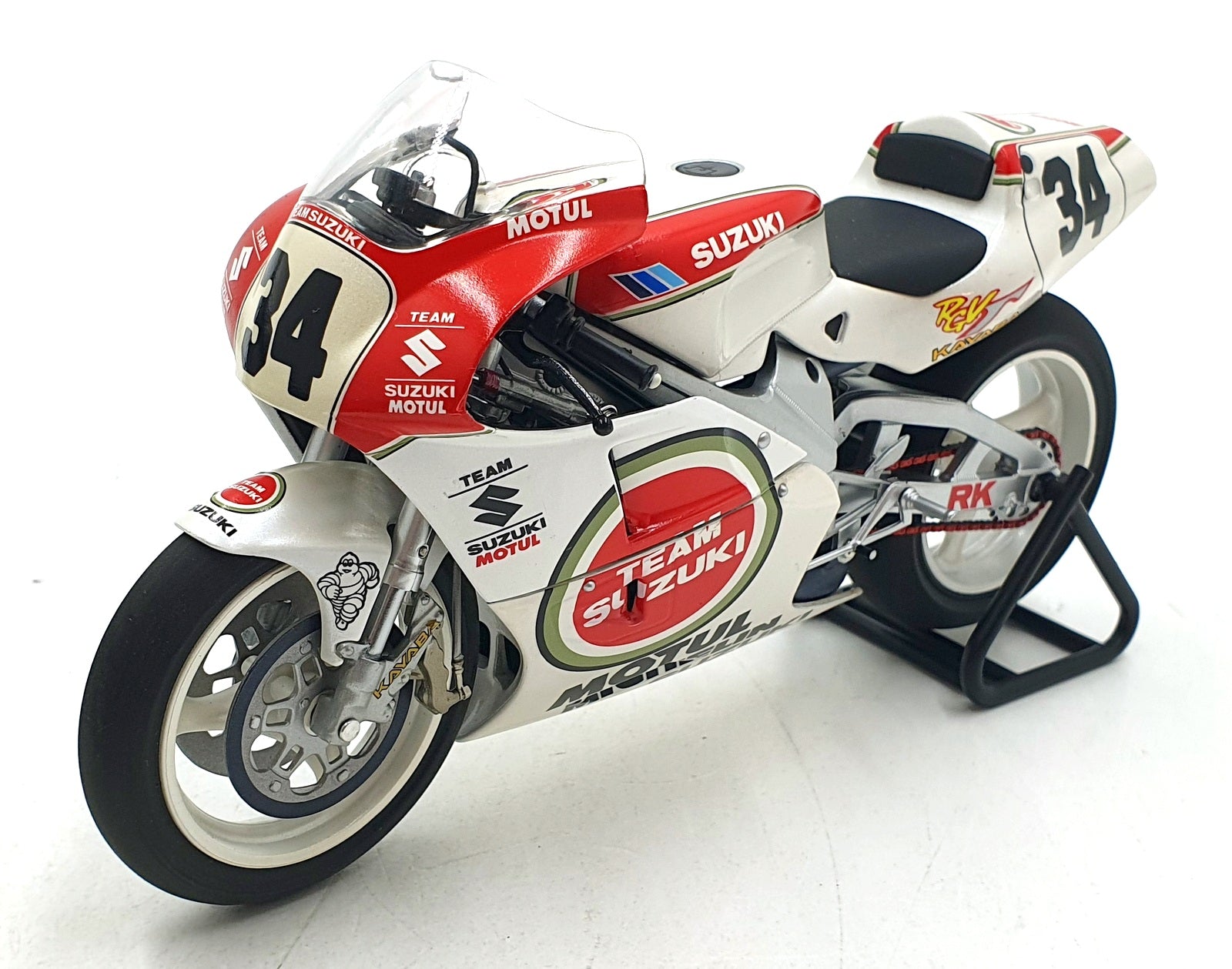 Minichamps 1/12 Scale 122 932034 - Suzuki RGV 500 K.Schwantz Champion 1993