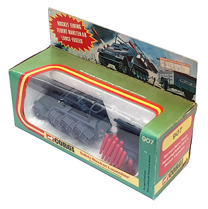 Corgi Diecast 907 - German Semi Track Hanomag Sdkfz 251/1 Rocket Launcher