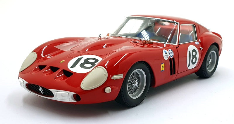 Kyosho 1/18 Scale KS08438F - Ferrari 250GTO #18 Daytona 3H 1963 - Red
