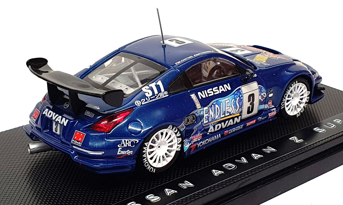Ebbro 1/43 Scale 735 - Nissan Endless Advan Z Super Taikyu ST1 #3 - Blue