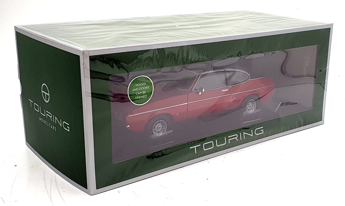 Touring Model Cars 1/18 Scale 18081201 - (1974-1977) Ford Capri II - Red