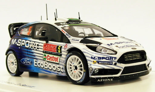 Spark 1/43 Scale S4505 - Ford Fiesta RS WRC #5 - 7th Monte Carlo 2015