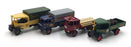 Lledo Diecast LLECOR4 - Set Of 4 Brewery Steam Lorries - Coronation Street