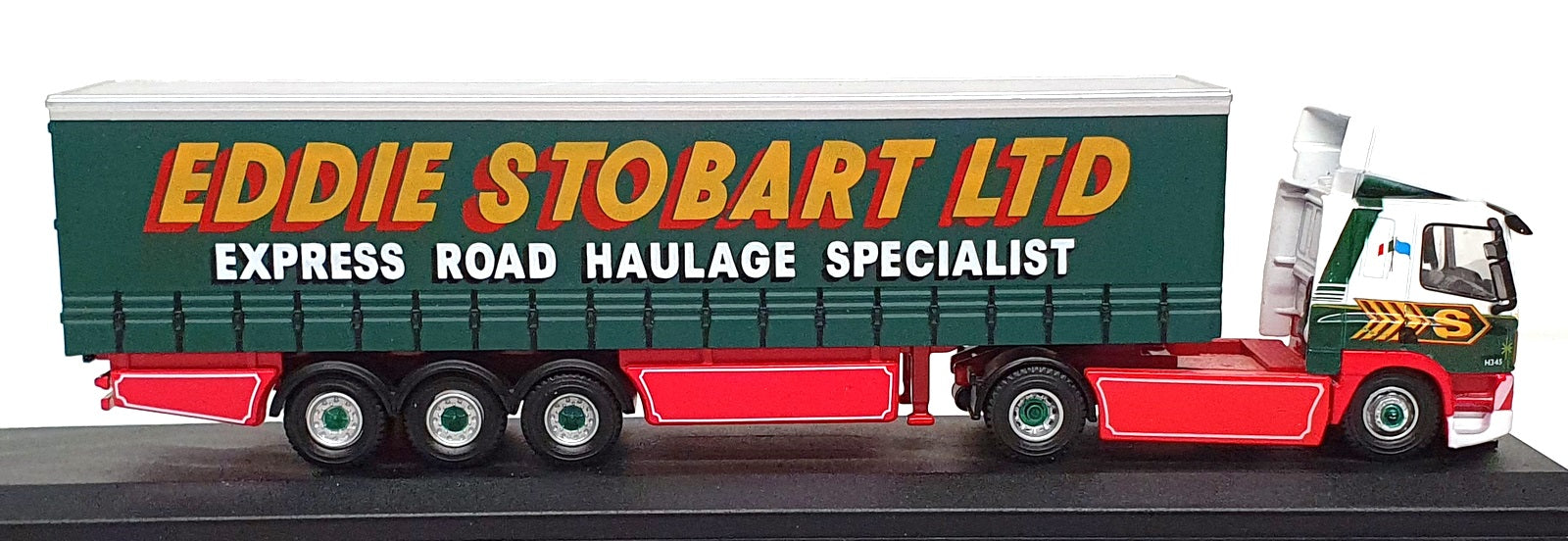 Atlas Editions 1/76 Scale 4 649 124 - DAF FT85CF Davena H345 - Eddie Stobart Ltd