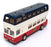 Metosul 12cm Long 23 - Leyland Atlantean Autocarro 2 Pisos Bus - Blue/White/Red