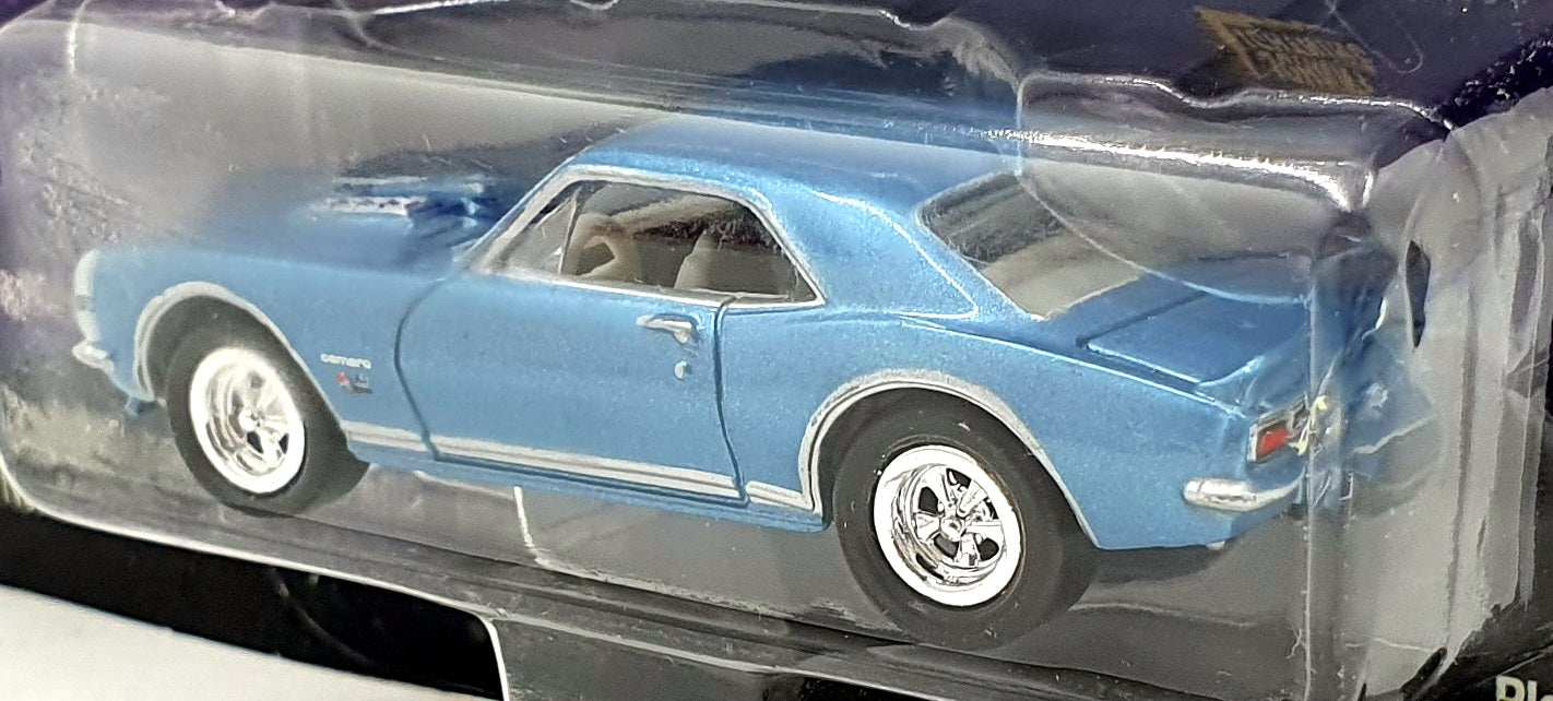 Johnny Lightning 1/64 Scale 451-01 - 1967 Chevrolet Camaro RS/SS 396 - Met. Blue